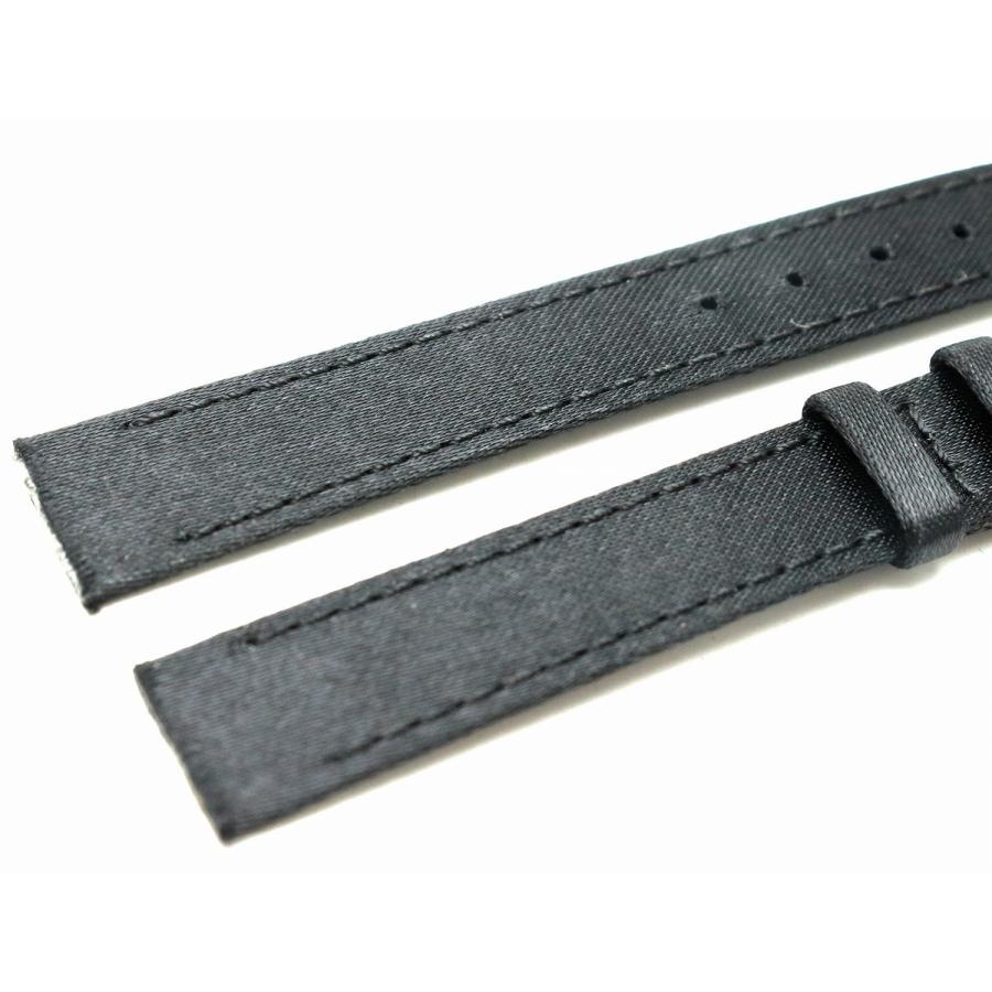 CHOPARD ショパール 替えベルト 革ベルト 純正 サテン ラグ幅14mm 尾錠幅12mm 黒 ブラック | Chopard | 02