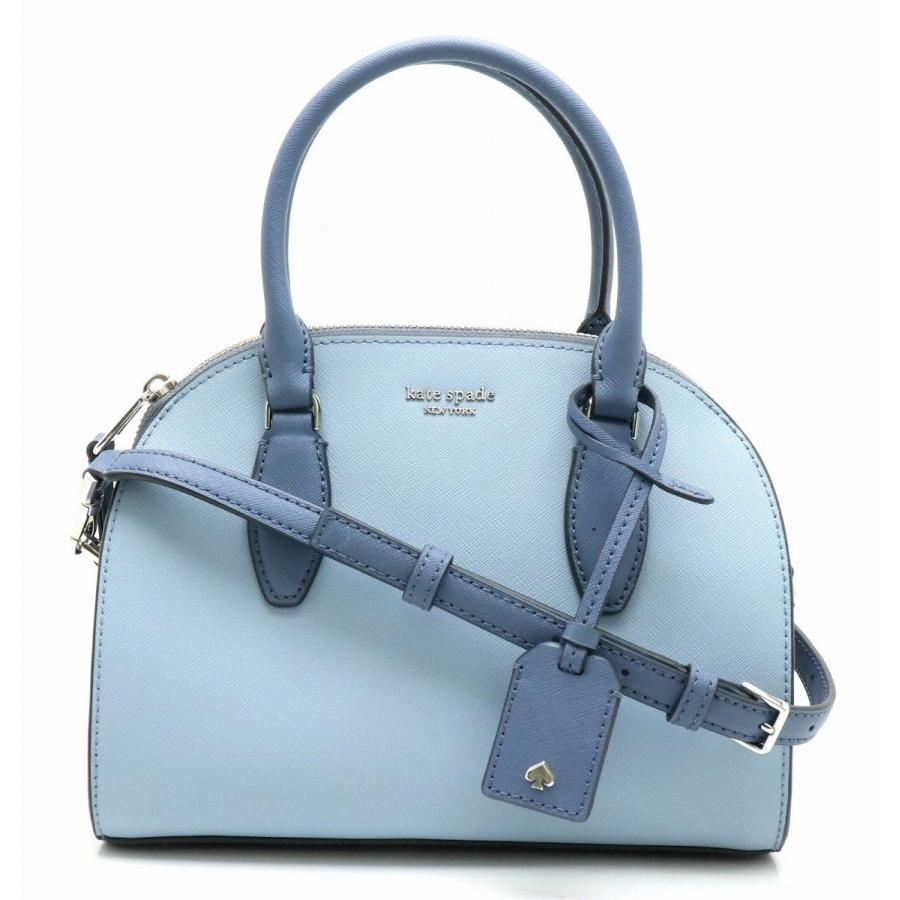 Kate Spade ケイトスペード ハンドバッグ ショルダーバッグ 2way レザー 2トーン ブルー 青 ライトブルー 水色 Wkru5947 11890546 Blumin 通販 Yahoo ショッピング