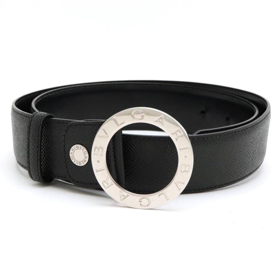 女の子向けプレゼント集結 Bvlgari ブルガリ ブルガリブルガリ ベルト メンズ レザー 黒 ブラック シルバー金具 表記44 110 実寸 90 5 カット済 230 中古 財布 帽子 ファッション小物 Headshotsbar Com