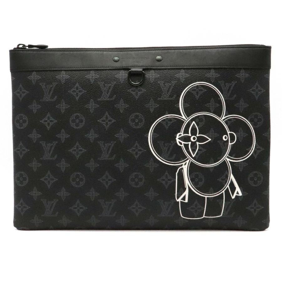 Vuitton ポシェット ルイ ヴィトン ヴィトン モノグラムエクリプス アポロ ポップアップストア限定品 Louis セカンドバッグ ポップアップストア限定品 M クラッチバッグ 中古