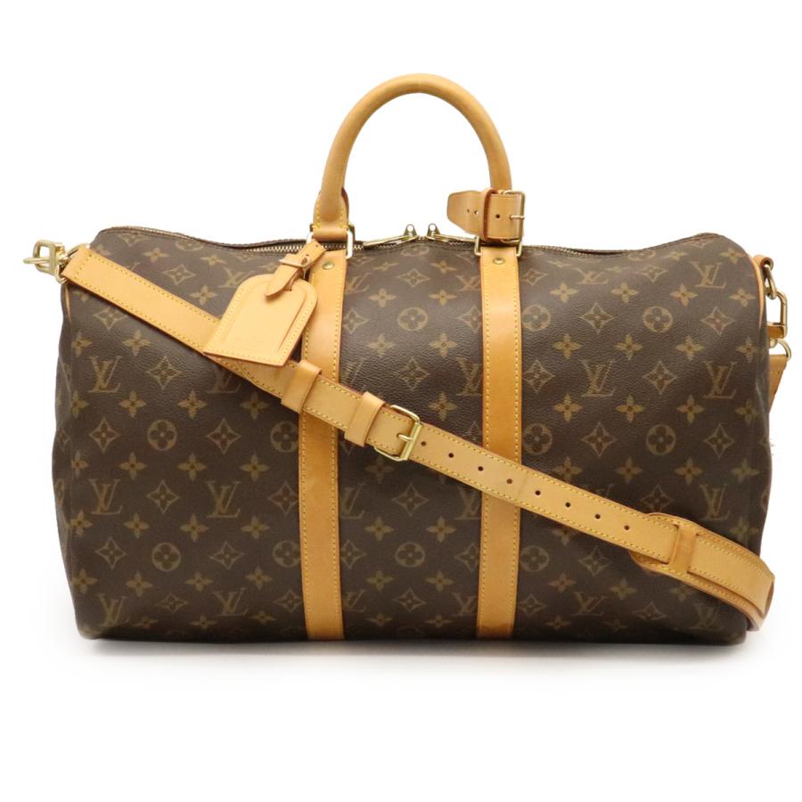 LOUIS VUITTON ルイ ヴィトン モノグラム キーポル バンドリエール45 ボストンバッグ ハンドバッグ 旅行カバン M41418