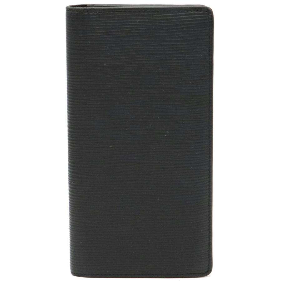 Louis Vuitton ルイ ヴィトン エピ ポルトフォイユ ブラザ 2つ折長財布 二つ折長財布 レザー ノワール 黒 ブラック 新型 M 中古 Blumin 通販 Yahoo ショッピング