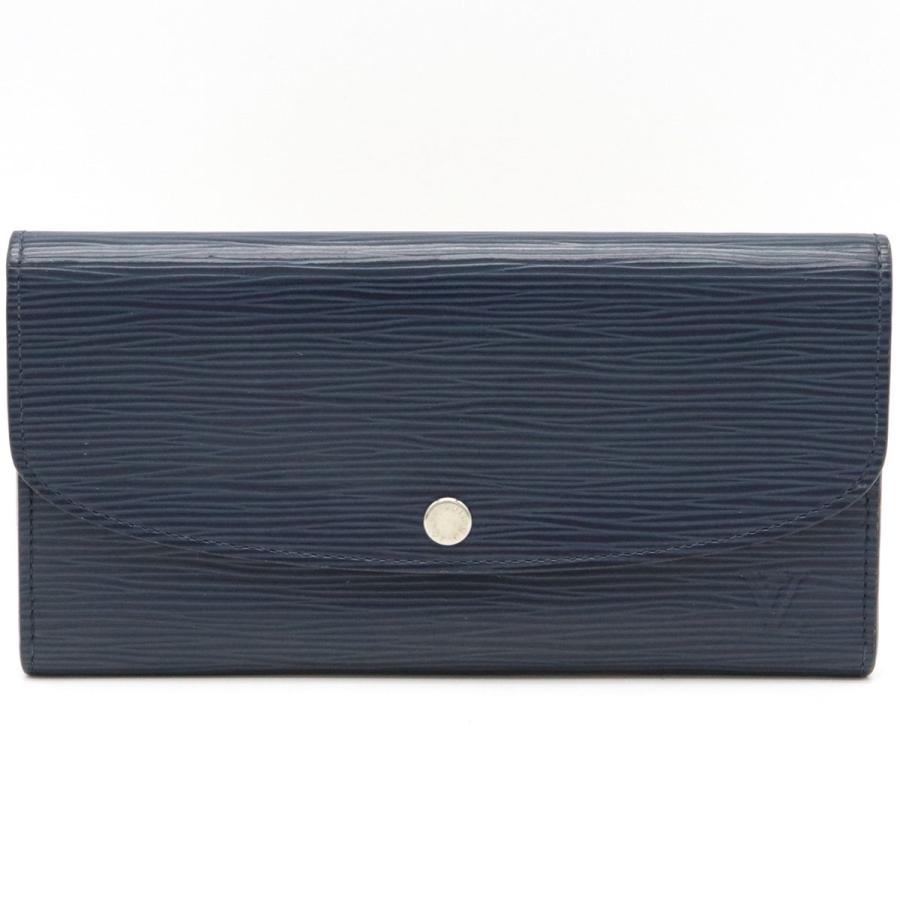 Louis Vuitton ルイ ヴィトン エピ ポルトフォイユ エミリー 2つ折長財布 二つ折り長財布 レザー アンディゴブルー ネイビー 紺 青 M 中古 Blumin 通販 Yahoo ショッピング