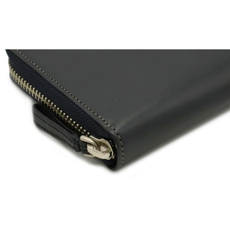 本物保証 スミス ポール Smith 財布 Paul ポールスミス シルバー金具 ダークグレー レザー 長財布 ラウンドファスナー その他バッグ 財布 ファッション小物 Sutevalle Org