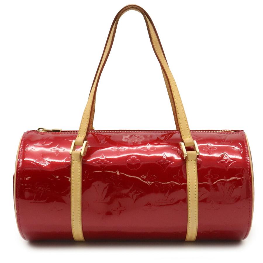 Louis Vuitton ルイ ヴィトン モノグラム ヴェルニ ベッドフォード ハンドバッグ レザー エナメルカーフ ポムダムール レッド 赤 M 中古 Blumin 通販 Yahoo ショッピング