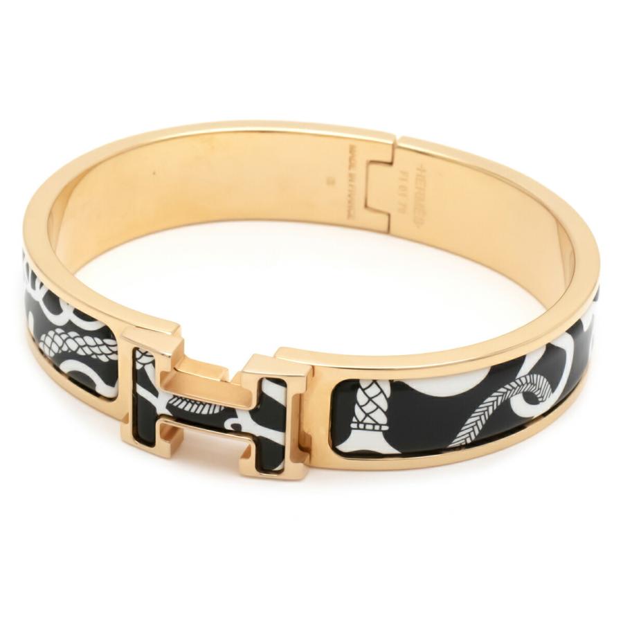 クリックアッシュ ピンクゴールド エルメス ポジティフ ネガティフ ブレスレット Hermes クリッククラック Blumin ポジティフ ネガティフ ブレス バングル ブレスレット バングル Pm バングル