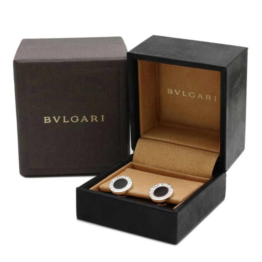 Bvlgari ブルガリ ブルガリブルガリ ピアス K18wg 750wg ホワイトゴールド オニキス 中古 Blumin 通販 Yahoo ショッピング