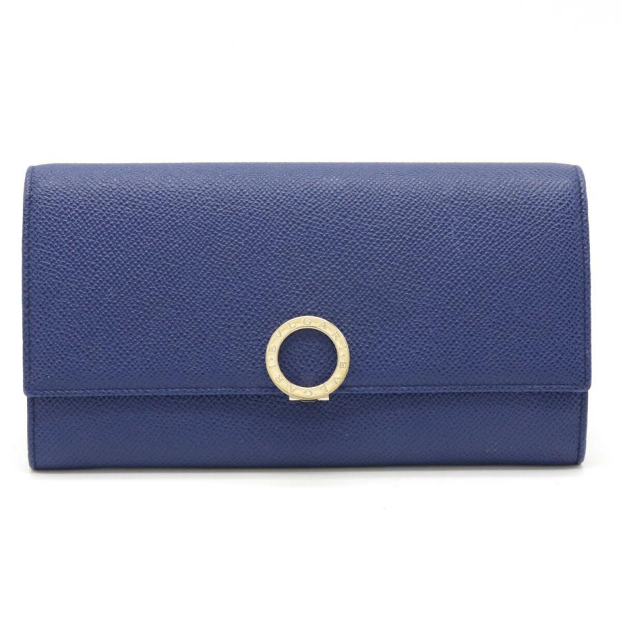 BVLGARI ブルガリ ブルガリブルガリ ロゴクリップ 2つ折長財布 二