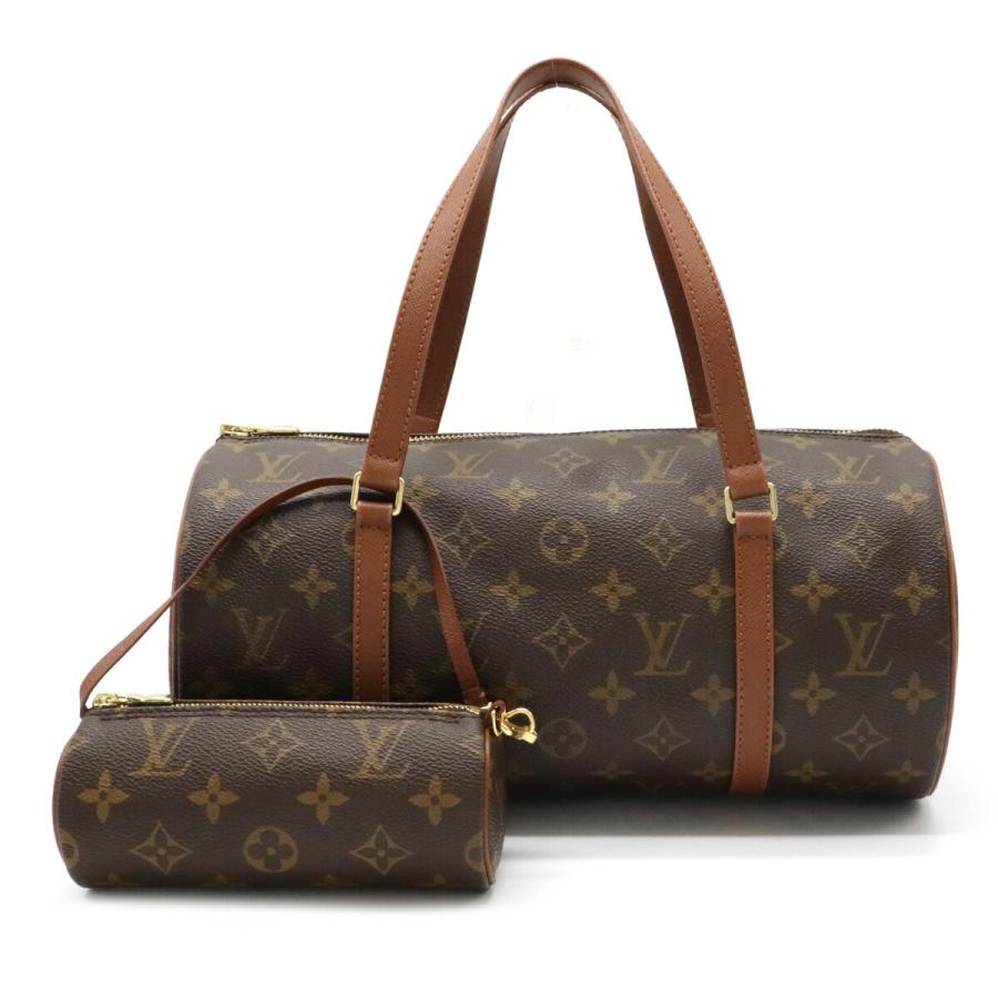 LOUIS VUITTON ルイ ヴィトン モノグラム パピヨン30 ハンドバッグ 筒