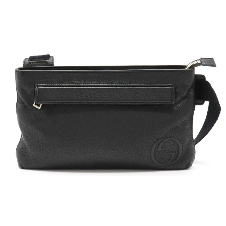 GUCCI インターロッキングG ソーホー ボディバッグ