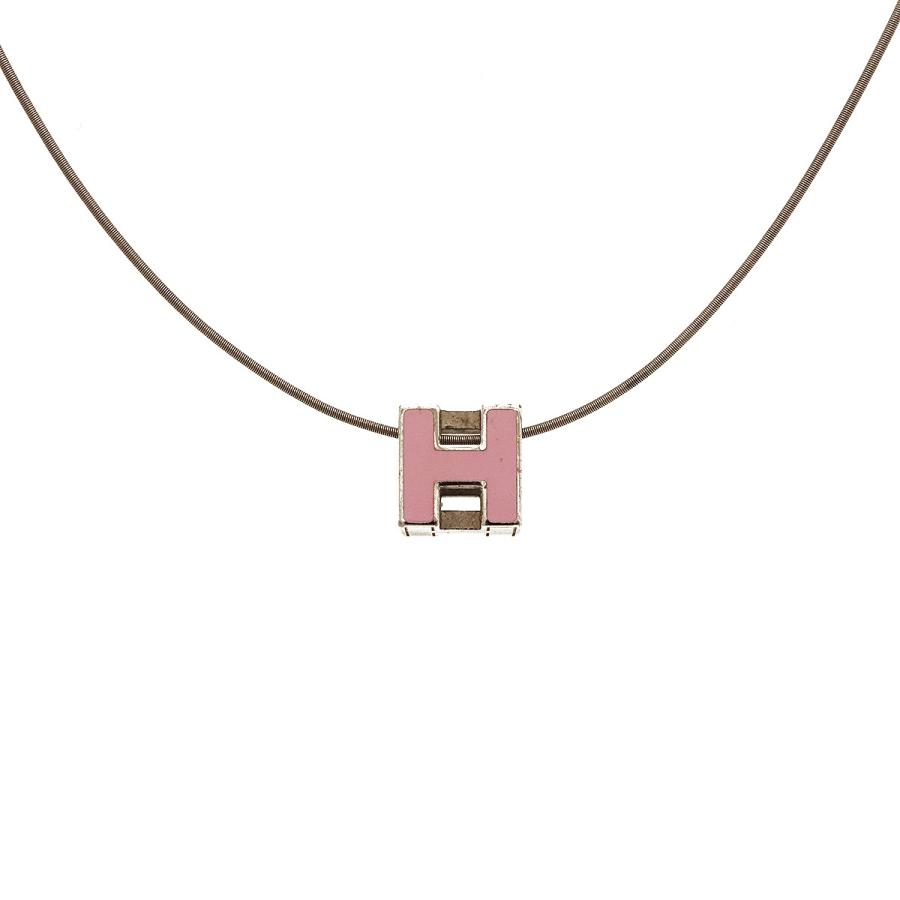 エルメス HERMES ネックレス カージュドアッシュ Hキューブ チョーカー