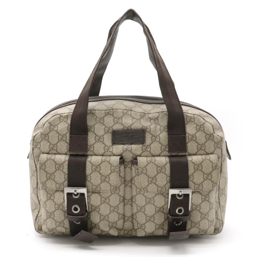 GUCCI グッチ GGスプリーム ハンドバッグ ボストンバッグ ミニボストン