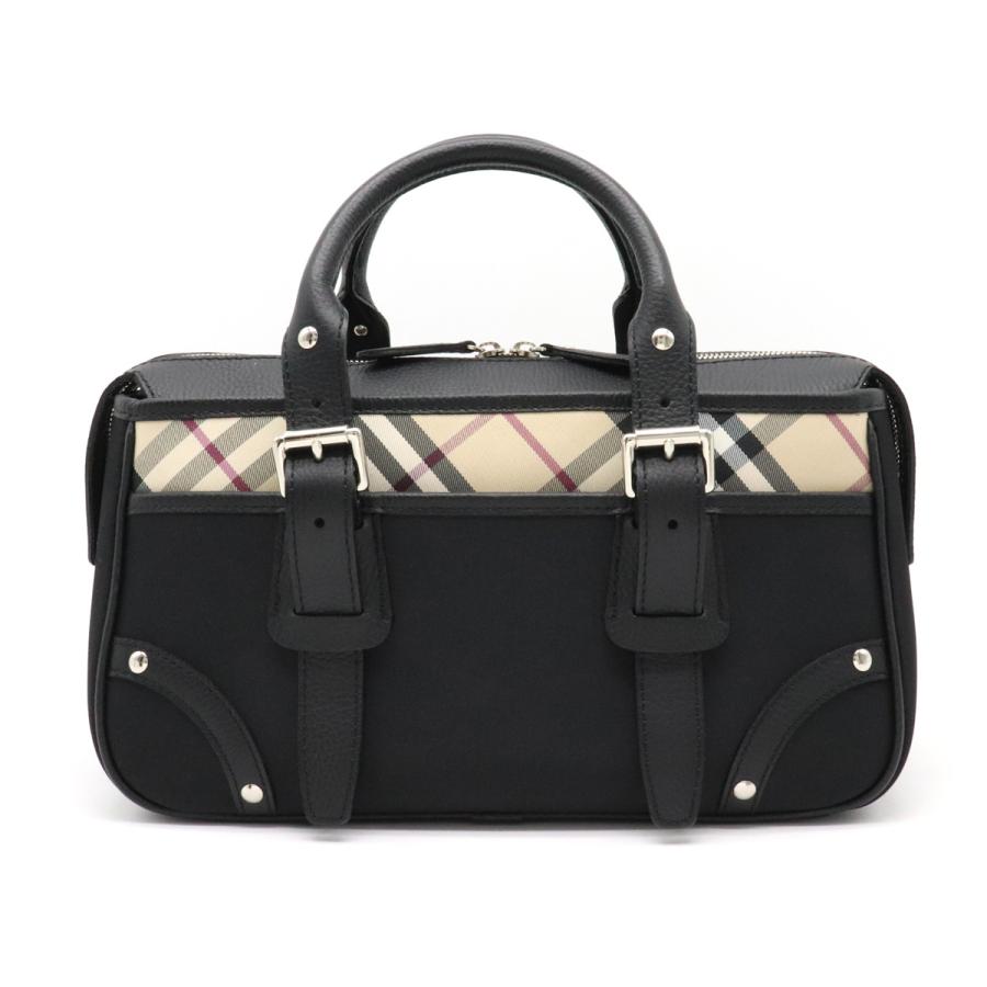 BURBERRY バーバリー ノバチェック ハンドバッグ ミニ ボストンバッグ