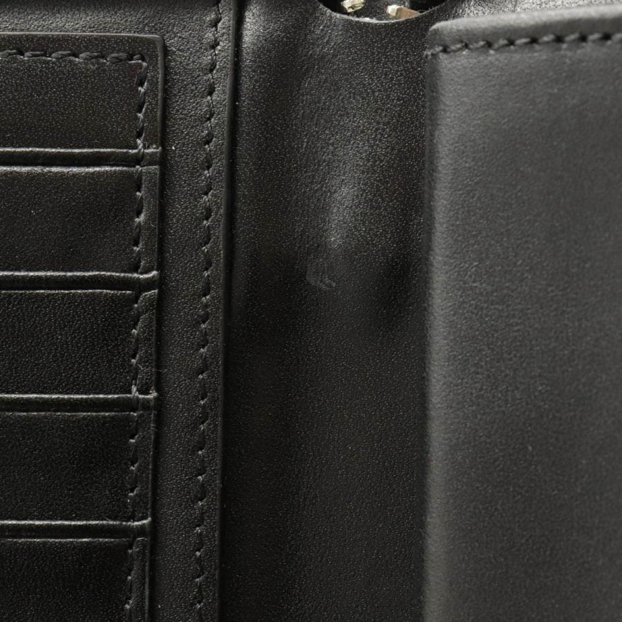 クロコダイル ワニ革 レザー ラウンドファスナー 長財布 ブラック 黒 シルバー金具 |  | 05