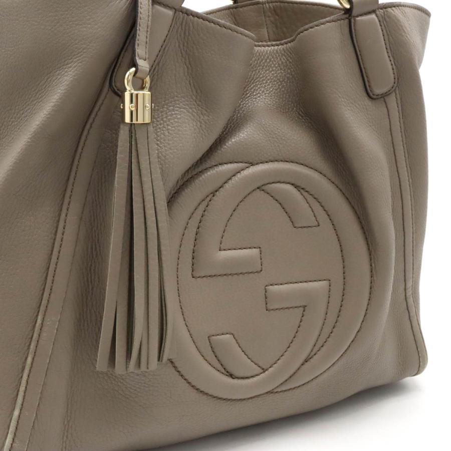 GUCCI グッチ ソーホー セラリウス フリンジ タッセル トートバッグ  