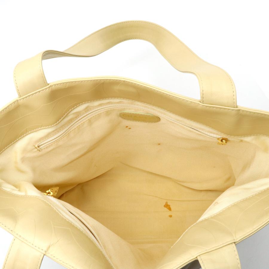 CHANEL シャネル ココマーク型押し トートバッグ ショルダーバッグ  