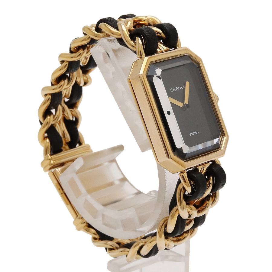 ★新品未使用★シャネルプルミエールゴールドsサイズ CHANEL（シャネル） プルミエール Sサイズ GP 革 レディース 腕時計
