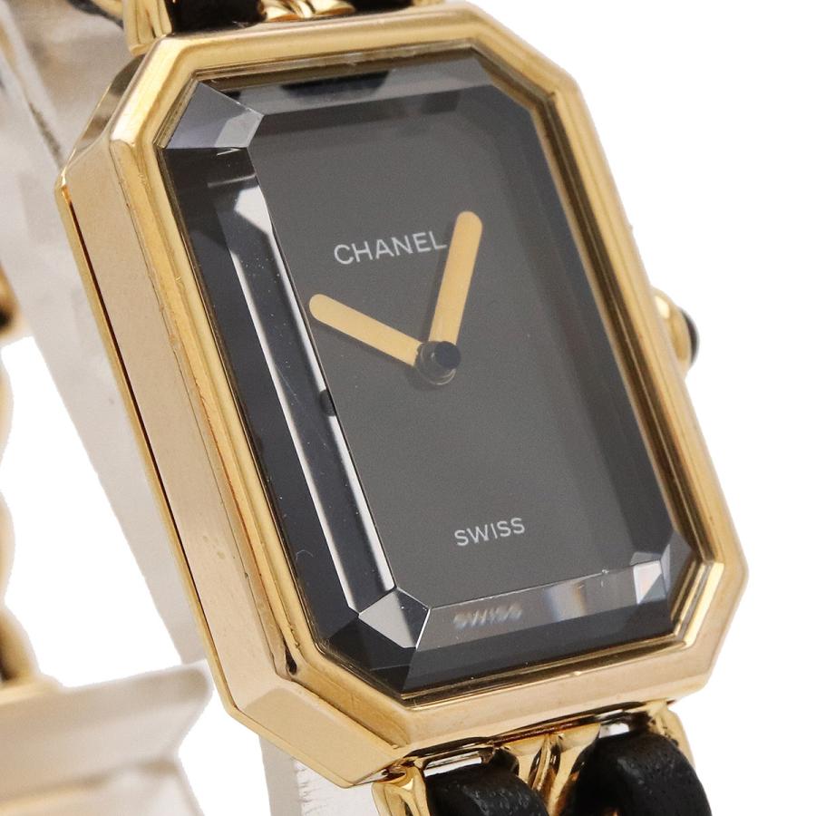 CHANEL シャネル プルミエール Sサイズ GP 革 レディース 腕時計 CHANEL シャネル プルミエール Sサイズ GP 革 レディース 腕時計