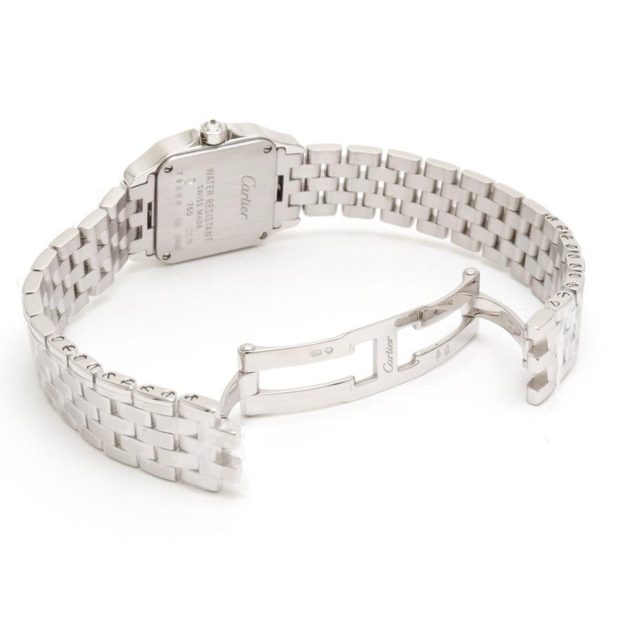 Cartier カルティエ サントスドゥモワゼルSM  K18WG ダイヤベゼル レディース 腕時計 QZ クォーツ WF9003Y8 | Cartier | 06