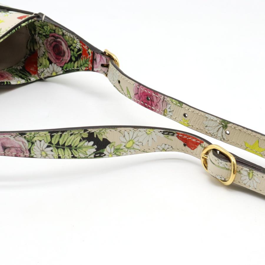 GUCCI グッチ ジャッキー 1961 ミニホーボー ハンドバッグ 2WAYショルダー ヒグチユウココラボ フラワー 花柄 レザー アイボリー | GUCCI | 03