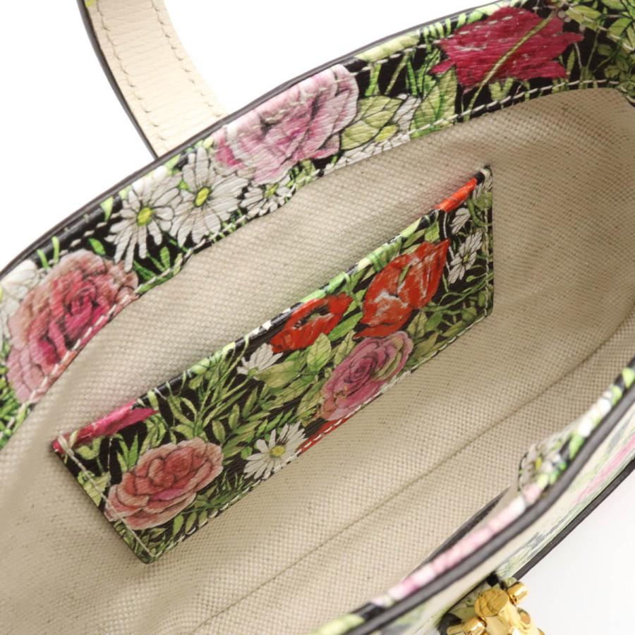GUCCI グッチ ジャッキー 1961 ミニホーボー ハンドバッグ 2WAYショルダー ヒグチユウココラボ フラワー 花柄 レザー アイボリー | GUCCI | 04