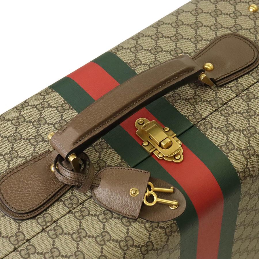 専用　GUCCI キャリーケース　旅行　キャリーバッグ　グッチ　トラベル GUCCI（グッチ） ウェブストライプ付き GUCCI SAVOY エクストララージ