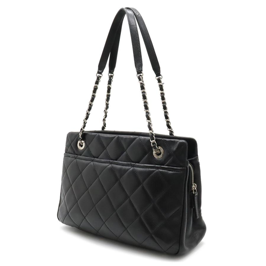 CHANEL シャネル マトラッセ ココマーク チェーン トートバッグ CHANEL シャネル マトラッセ ココマーク チェーン トートバッグ