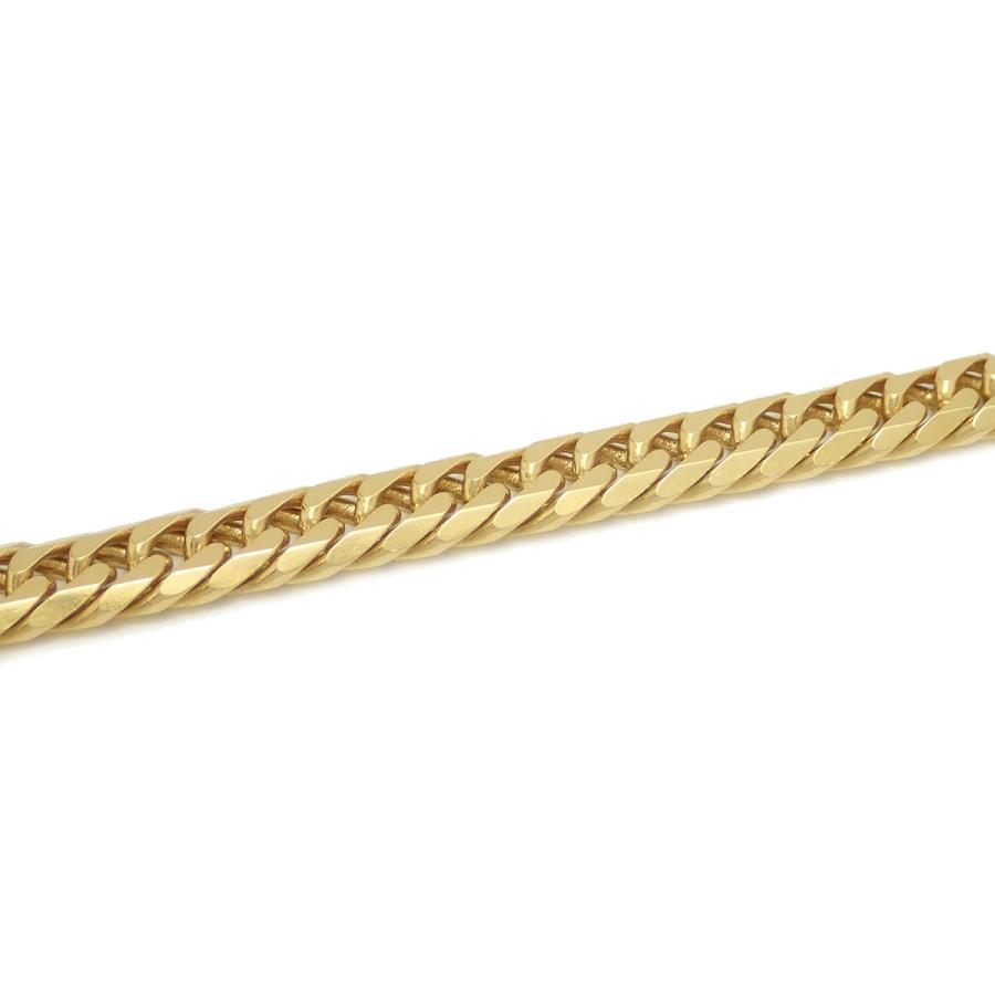 KIHEI 喜平 キヘイ ネックレス K18 18金 ゴールド 50.2g 50.5cm YG 6面W ダブル 日本造幣局検定マーク入り 50g前後 | 