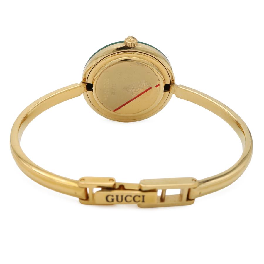 GUCCI グッチ チェンジベゼル ホワイト文字盤 GP レディース QZ クォーツ 腕時計 11/12 | GUCCI | 05