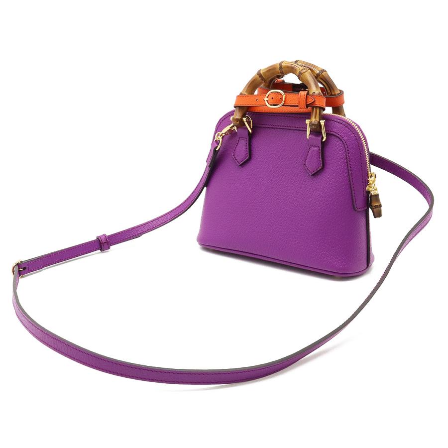 GUCCI グッチ ダイアナ バンブー ミニトートバッグ ハンドバッグ 2WAY 