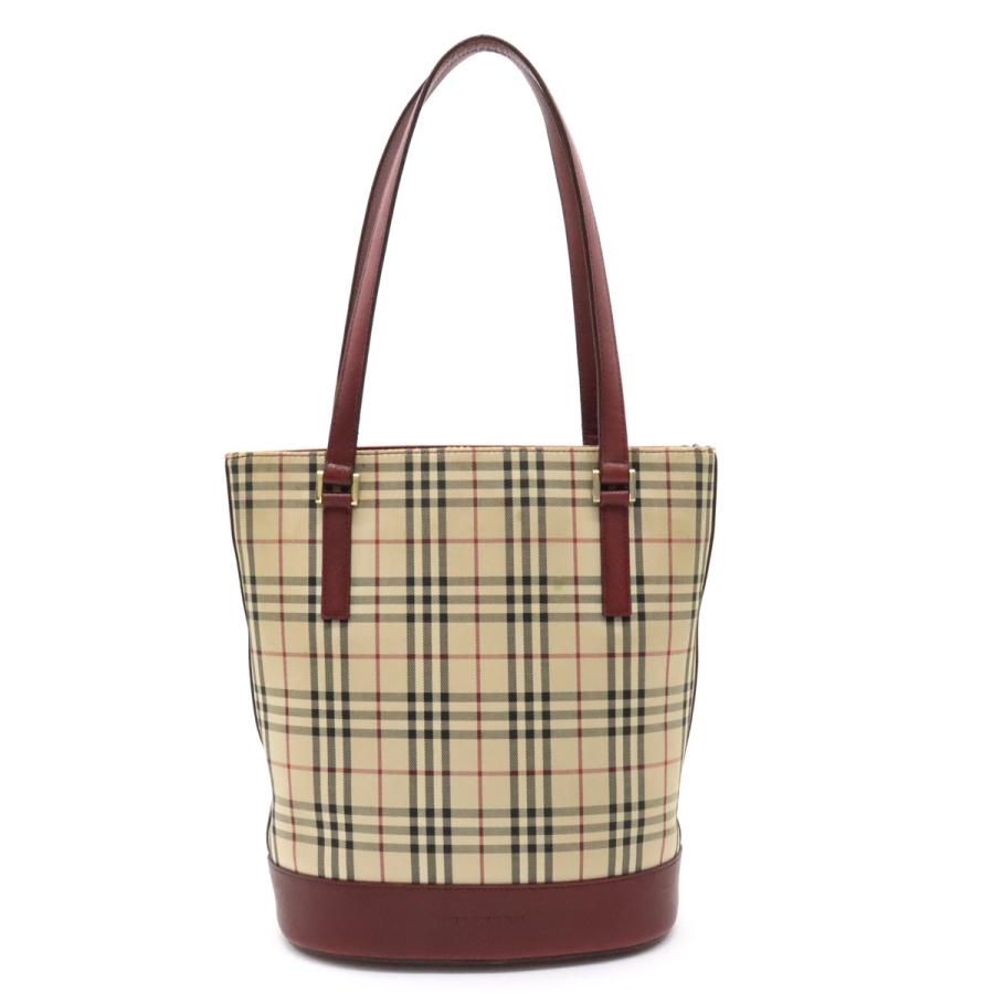 BURBERRY バーバリー ノバチェック チェック柄 トートバッグ 
