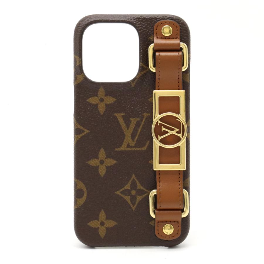 LOUIS VUITTON ルイ ヴィトン モノグラム iPhoneバンパー ドーフィーヌ 