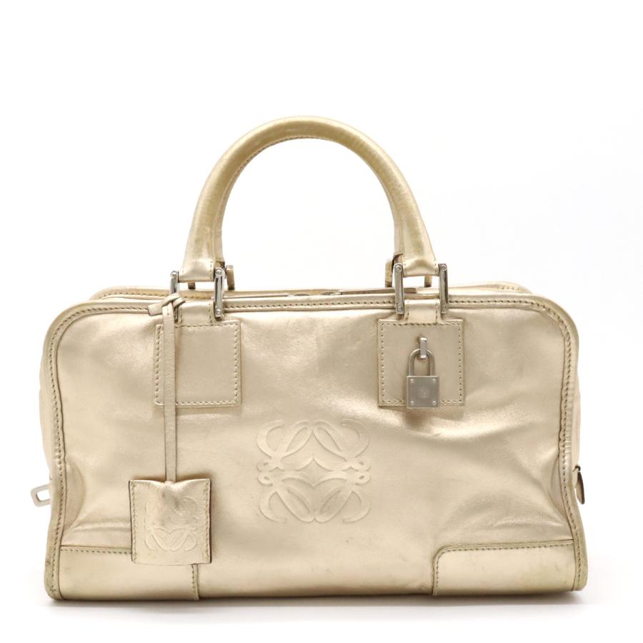 LOEWE ロエベ アマソナ28 アナグラム ハンドバッグ ミニボストン 