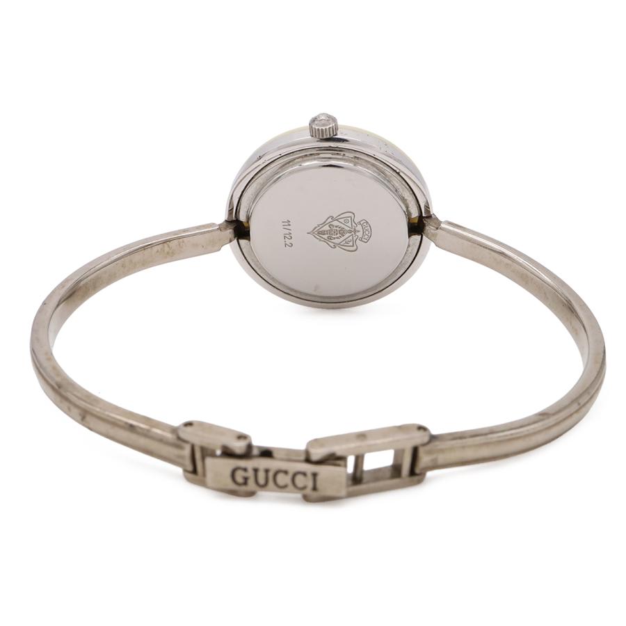 GUCCI グッチ チェンジベゼル ホワイト文字盤 SS レディース QZ クォーツ 腕時計 11/12.2 | GUCCI | 05