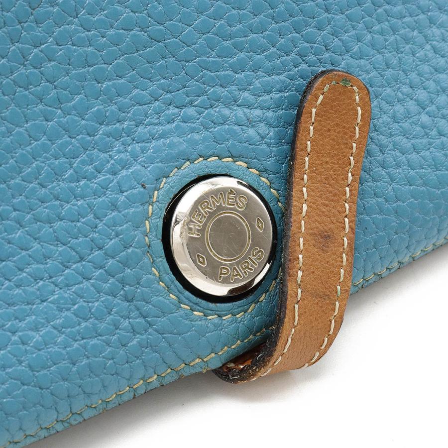 HERMES エルメス ドゴンデュオ ドゴンGM 2つ折長財布 二つ折り長財布 