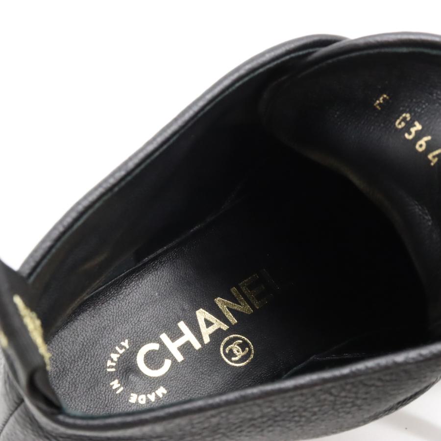 CHANEL（シャネル） ショートブーツ レースアップ 編み上げ ココマーク