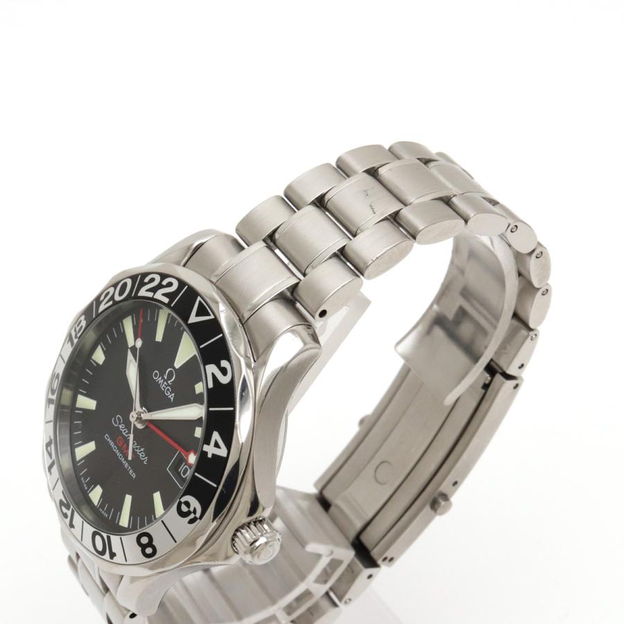 OMEGA オメガ Seamaster シーマスター300 プロフェッショナル デイト GMT 50周年記念 SS ブラック文字盤  AT オートマ 腕時計 2234.50 | OMEGA | 04