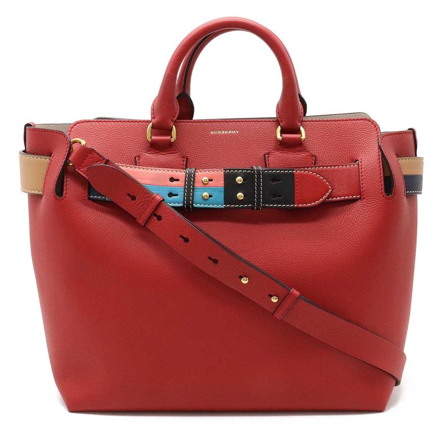 BURBERRY バーバリー ミディアム ベルトバッグ ハンドバッグ 2WAY 