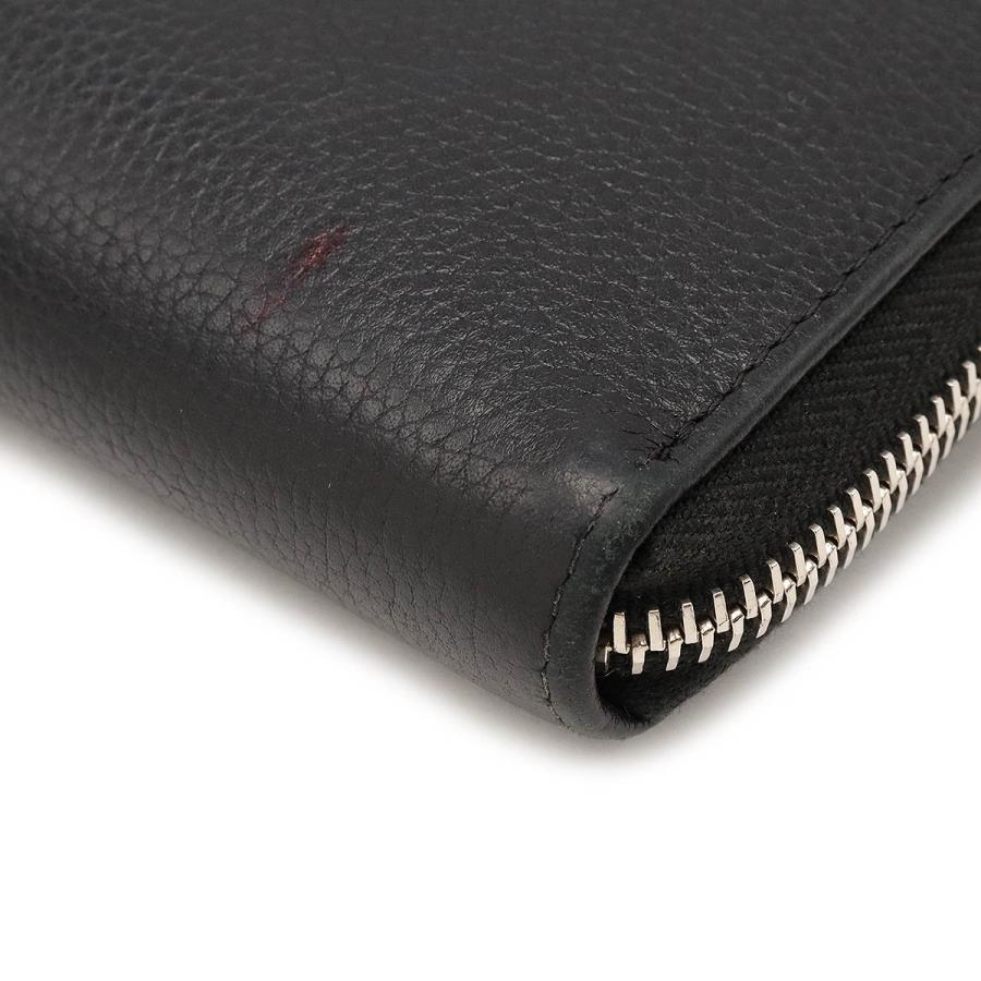 CHANEL シャネル ココマーク ラウンドファスナー 長財布 レザー ブラック 黒 シルバー金具 | CHANEL | 02