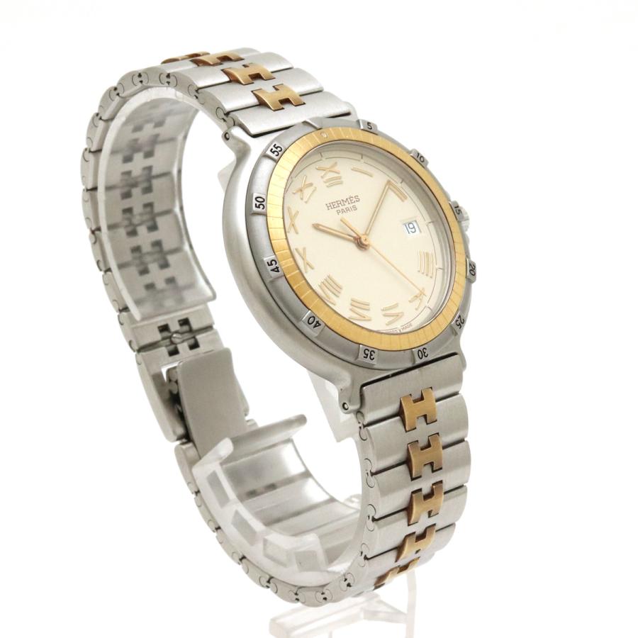 稼働品！エルメス♦︎キャプテンニモ♦︎レディース腕時計 HERMES エルメス レディース腕時計 キャプテンニモ デイト