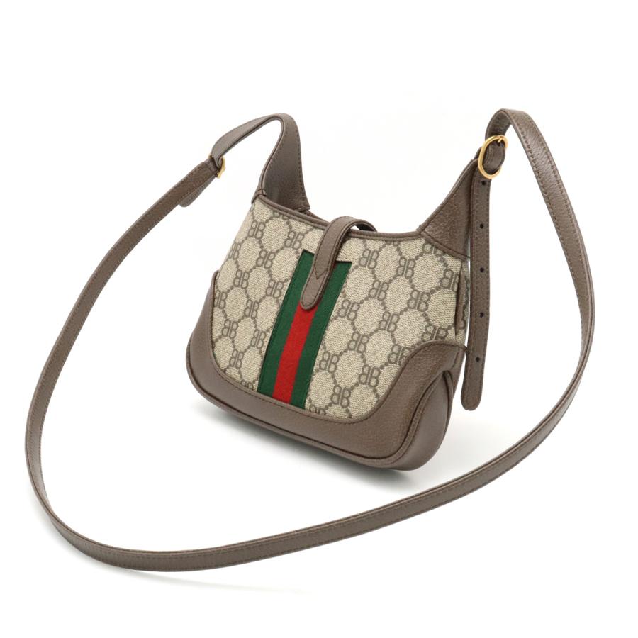 GUCCI グッチ BALENCIAGA バレンシアガ コラボ ザ ハッカー プロジェクト ジャッキー ショルダーバッグ ポシェット ベージュ ブラウン | GUCCI | 01
