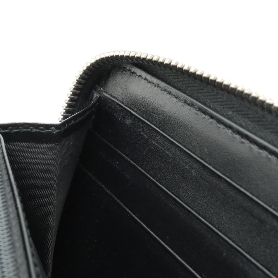 GUCCI グッチ グッチシマ ラウンドファスナー 長財布 レザー ブラック 黒 シルバー金具 307987 | GUCCI | 05