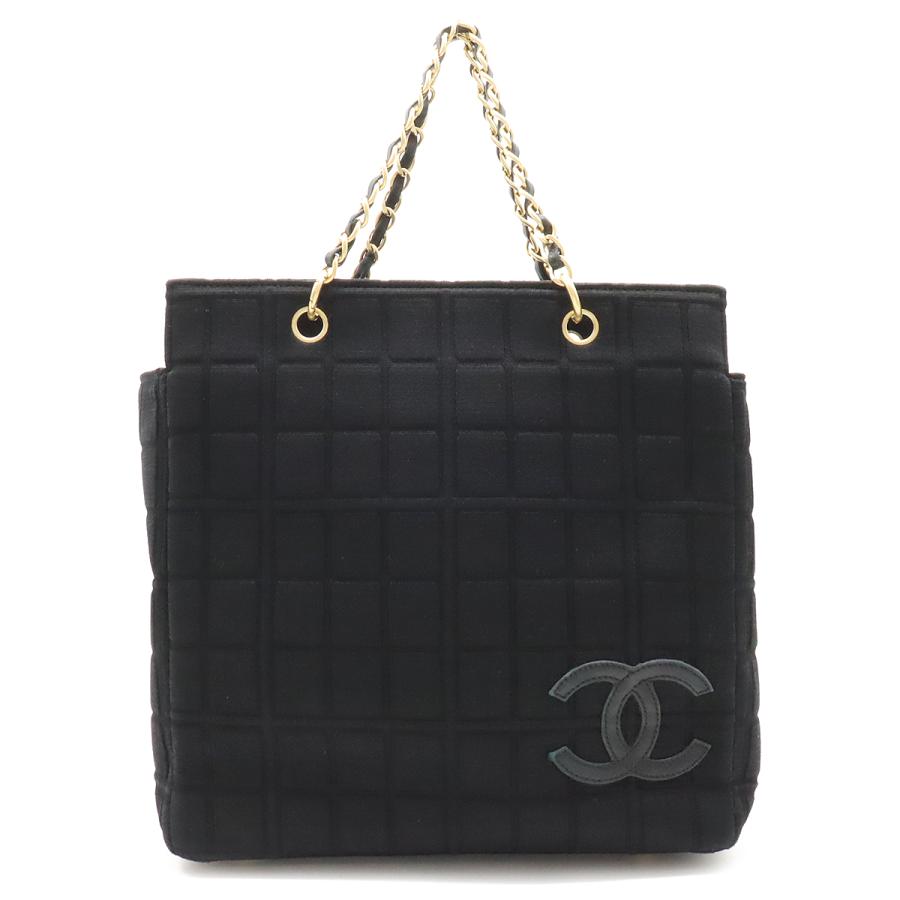 CHANEL シャネル チョコバー ココマーク トートバッグ CHANEL シャネル チョコバー ココマーク トートバッグ