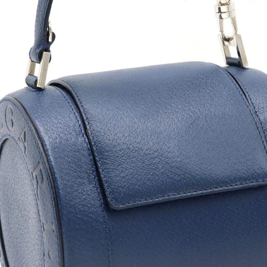 BVLGARI ブルガリ B-ZERO1 ビーゼロワン ハンドバッグ ミニバッグ 筒型 