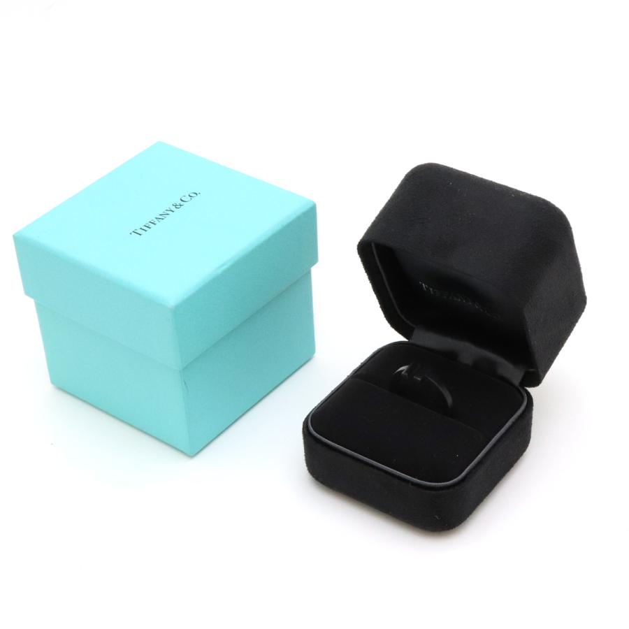 TIFFANY&Co. ティファニー T スクエア リング 指輪 ブラック 黒 TIFFANY&Co. ティファニー T スクエア リング 指輪 ブラック 黒