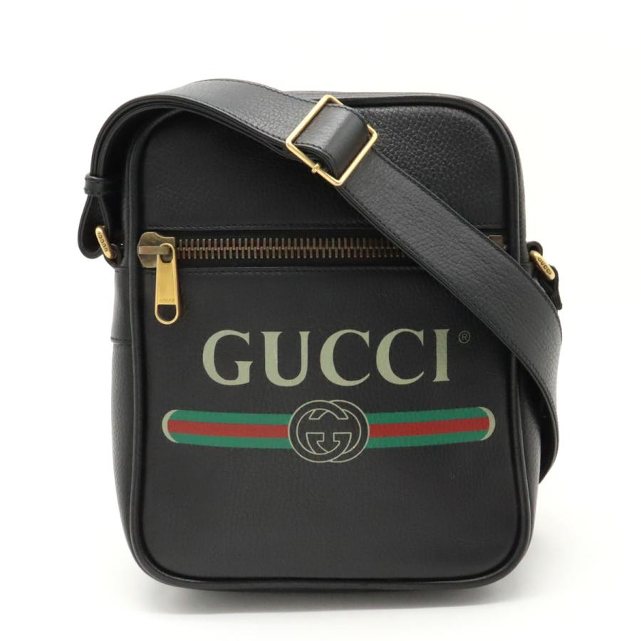 GUCCI（グッチ） グッチプリント メッセンジャーバッグ ショルダー 