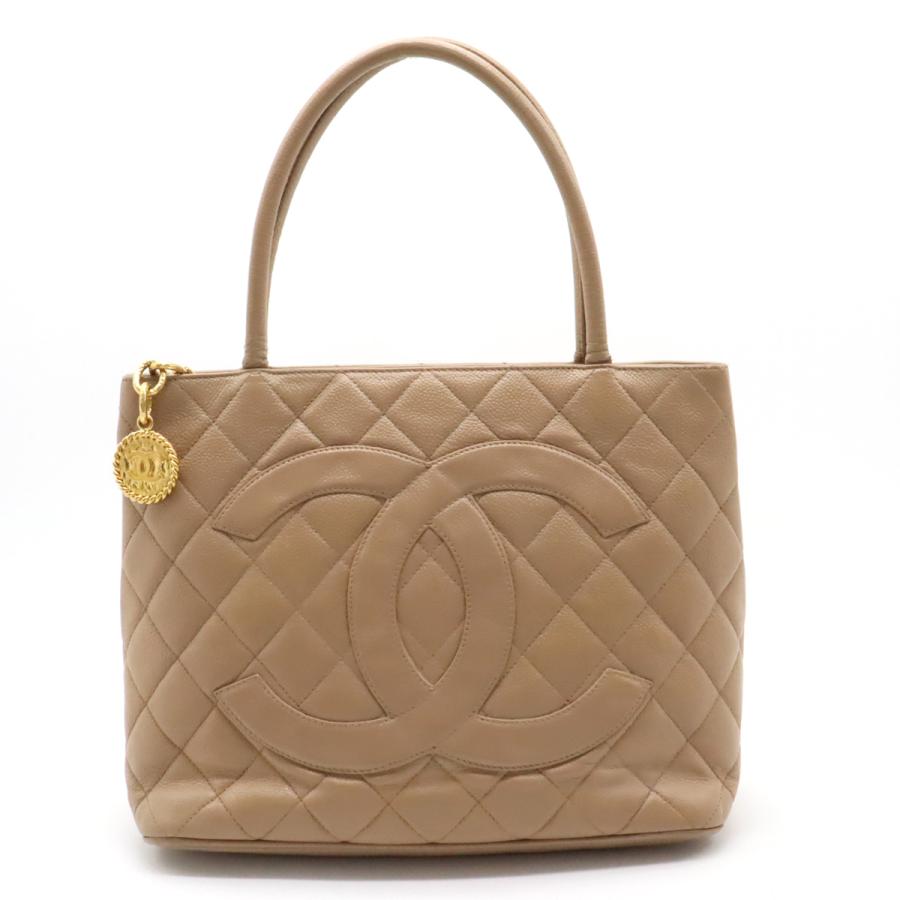 CHANEL シャネル マトラッセ ココマーク キャビアスキン 復刻トート  