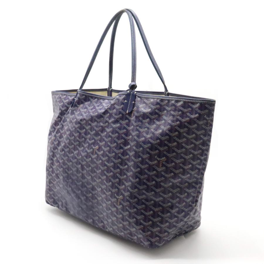 GOYARD ゴヤール サンルイGM PHOTO ロゴ トートバッグ ショルダーバッグ ポーチ付 コーティングキャンバス レザー｜blumin｜02