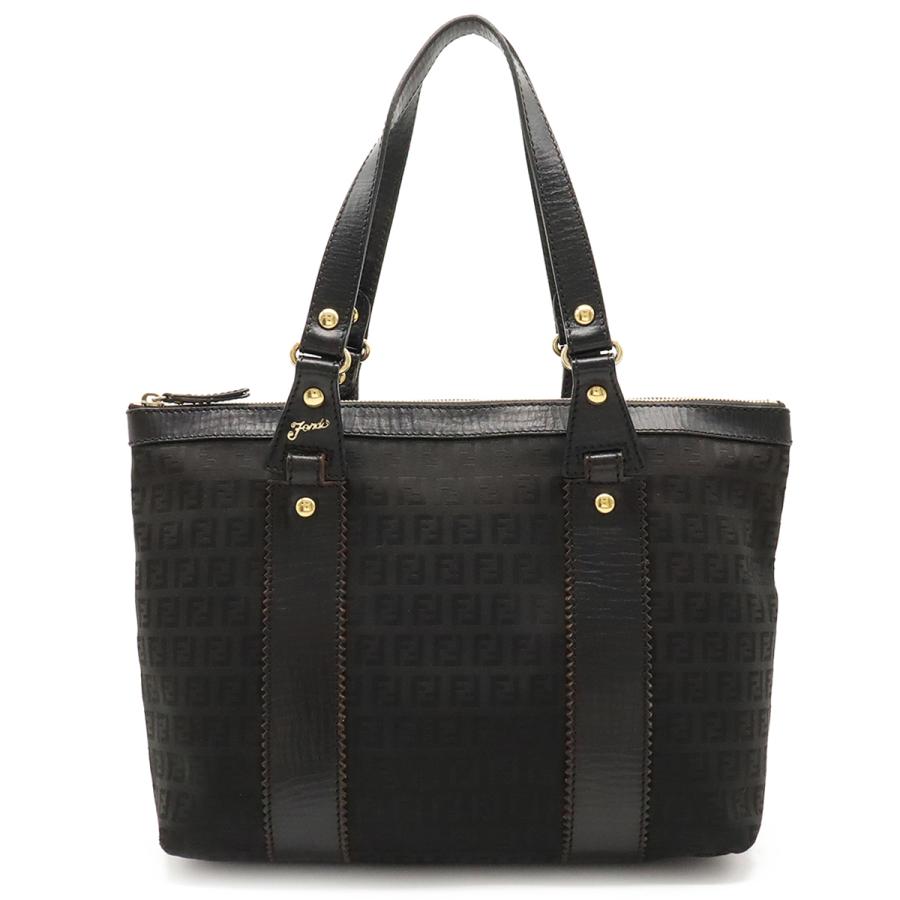 FENDI フェンディ ズッキーノ ズッカ柄 トートバッグ ショルダーバッグ 