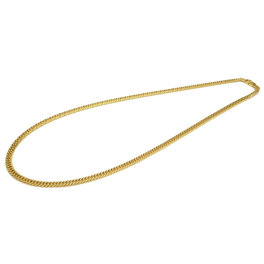 KIHEI 喜平 キヘイ ネックレス K18 18金 ゴールド 49.8g 61.0cm YG 6面W ダブル 日本造幣局検定マーク入り 50g 前後 |  | 01